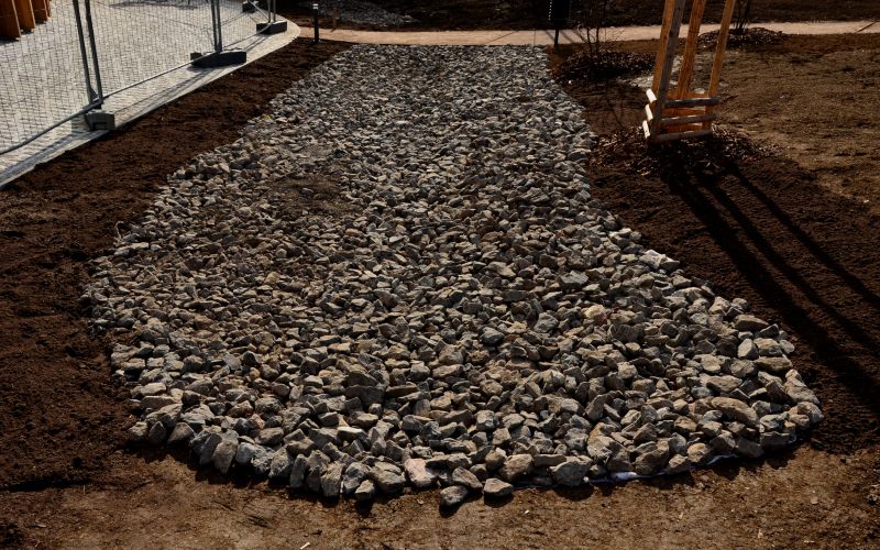 Decorative Rock Pathways